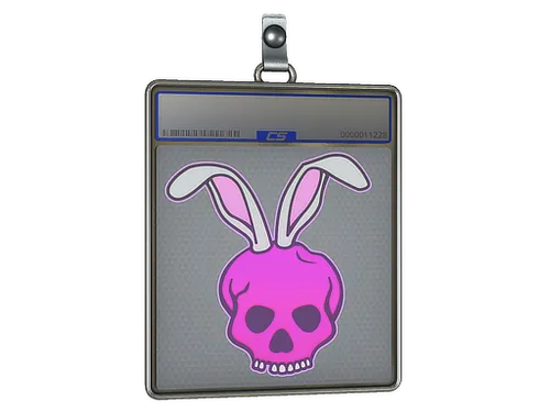 Sticker Slab | Skull Bunny