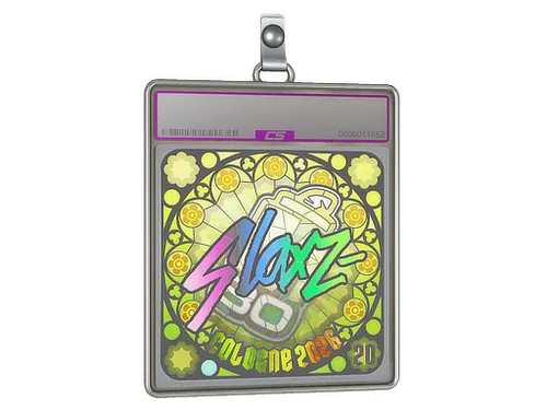 Sticker Slab | slaxz- (Holo, Ranked) | Cologne 2026