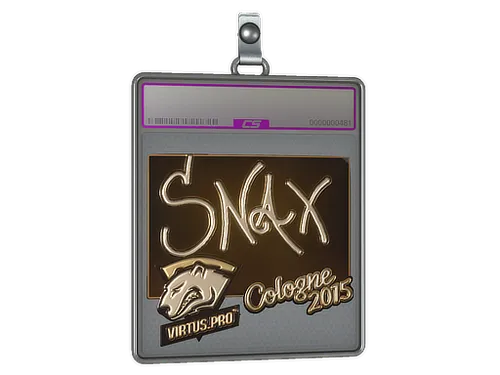 Sticker Slab | Snax (Gold) | Cologne 2015