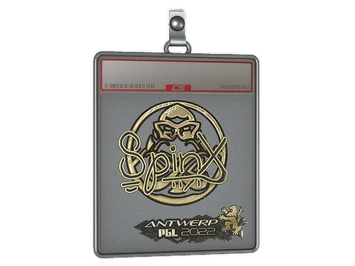 Sticker Slab | Spinx (Gold) | Antwerp 2022