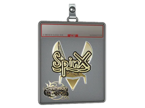 Sticker Slab | Spinx (Gold, Champion) | Paris 2023