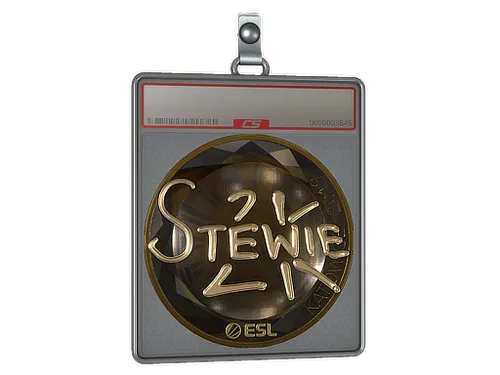 Sticker Slab | Stewie2K (Gold) | Katowice 2019