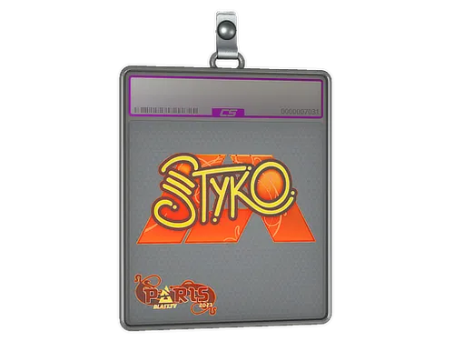 Sticker Slab | STYKO (Holo) | Paris 2023