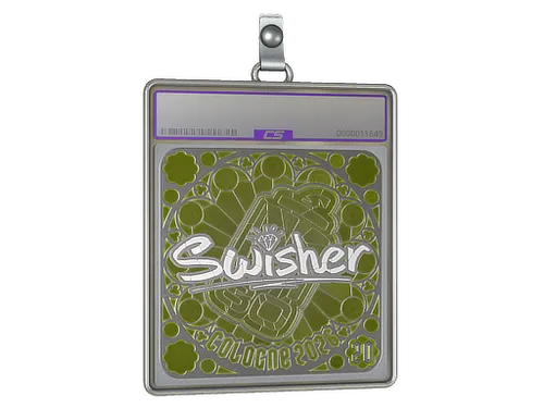 Sticker Slab | Swisher (Foil, Ranked) | Cologne 2026