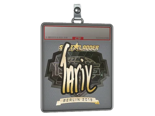 Sticker Slab | tarik (Gold) | Berlin 2019