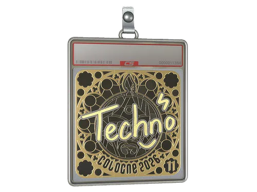Sticker Slab | Techno4K (Gold, Ranked) | Cologne 2026
