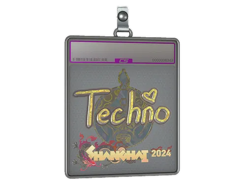 Sticker Slab | Techno4K (Holo) | Shanghai 2024