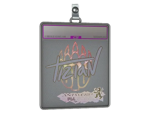 Sticker Slab | tiziaN (Holo) | Antwerp 2022