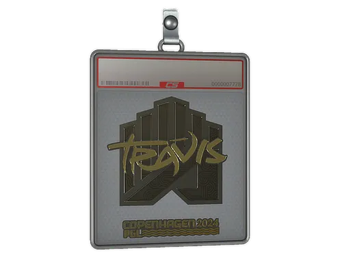 Sticker Slab | TRAVIS (Gold) | Copenhagen 2024