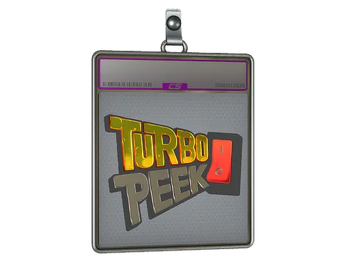 Sticker Slab | Turbo Peek (Foil)