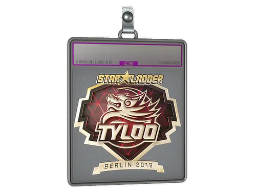 Sticker Slab | Tyloo (Gold) | Berlin 2019