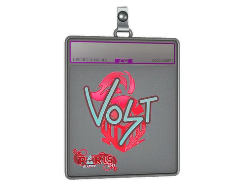 Sticker Slab | volt (Holo) | Paris 2023