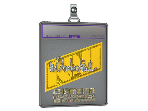 Sticker Slab | w0nderful (Glitter, Champion) | Copenhagen 2024