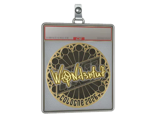 Sticker Slab | w0nderful (Gold) | Cologne 2026