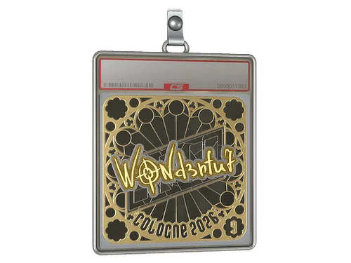 Sticker Slab | w0nderful (Gold, Ranked) | Cologne 2026