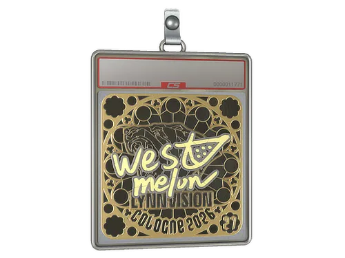Sticker Slab | westmelon (Gold, Ranked) | Cologne 2026