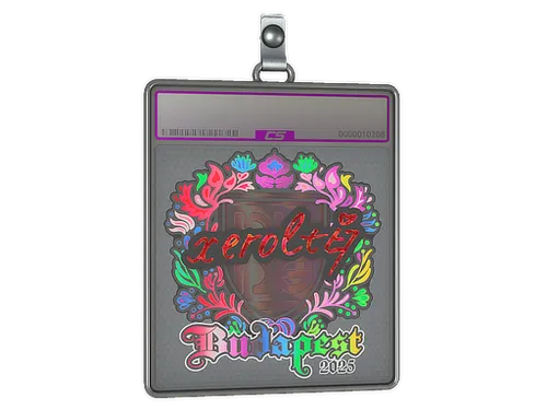 Sticker Slab | xerolte (Holo) | Budapest 2025