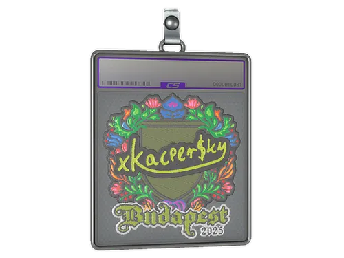 Sticker Slab | xKacpersky (Embroidered) | Budapest 2025