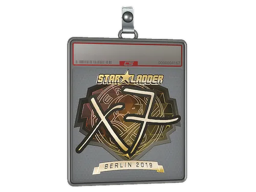 Sticker Slab | xseveN (Gold) | Berlin 2019