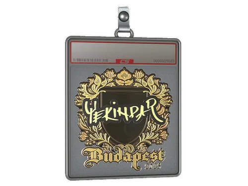 Sticker Slab | YEKINDAR (Gold) | Budapest 2025