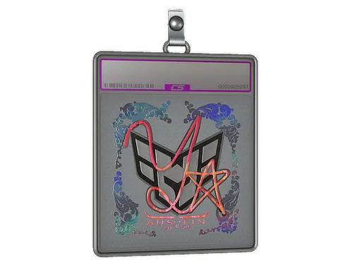 Sticker Slab | yxngstxr (Holo) | Austin 2025