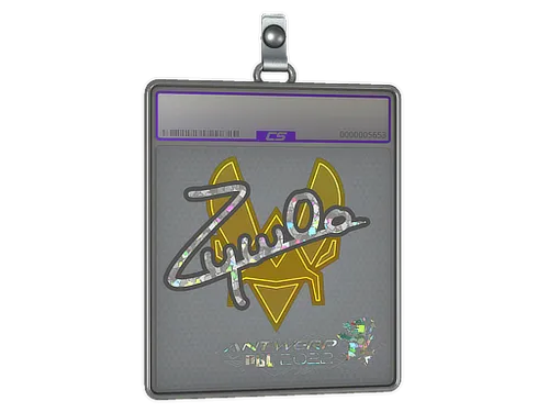 Sticker Slab | ZywOo (Glitter) | Antwerp 2022