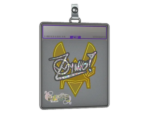 Sticker Slab | ZywOo (Glitter) | Paris 2023