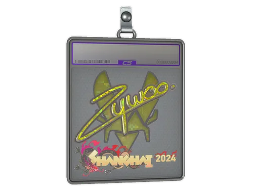 Sticker Slab | ZywOo (Glitter) | Shanghai 2024