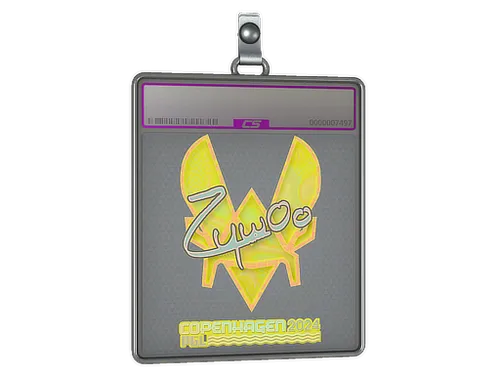 Sticker Slab | ZywOo (Holo) | Copenhagen 2024