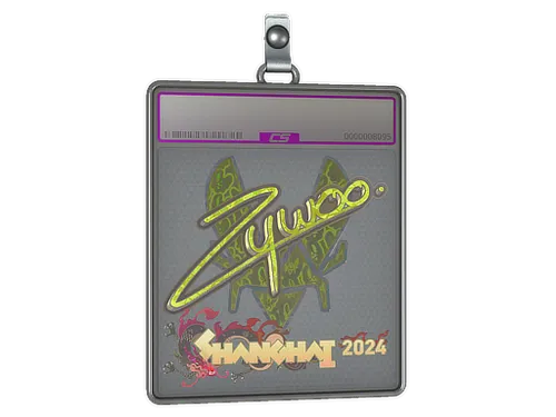 Sticker Slab | ZywOo (Holo) | Shanghai 2024