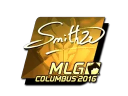 Sticker | SmithZz (Gold) | MLG Columbus 2016