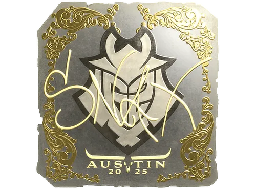 Sticker | Snax (Gold) | Austin 2025