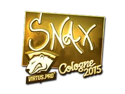 Sticker | Snax (Gold) | Cologne 2015