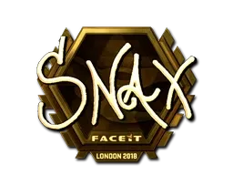 Sticker | Snax (Gold) | London 2018