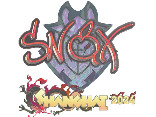 Sticker | Snax (Holo) | Shanghai 2024