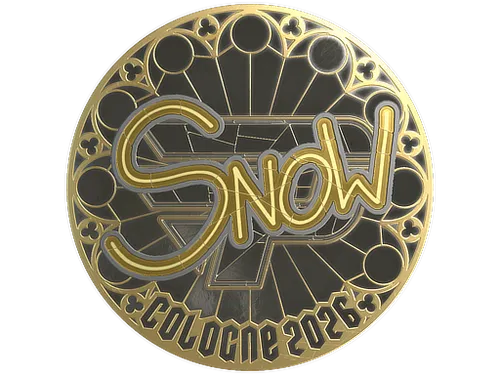 Sticker | snow (Gold) | Cologne 2026