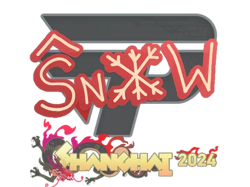 Sticker | snow | Shanghai 2024