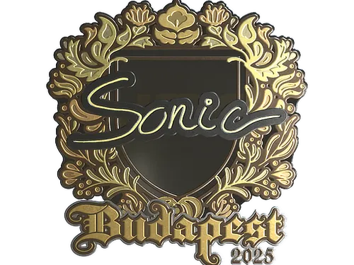Sticker | Sonic (Gold) | Budapest 2025