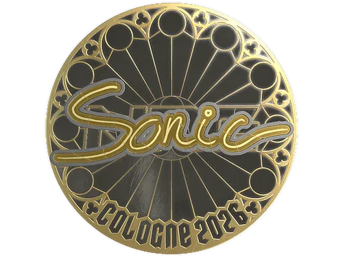 Sticker | Sonic (Gold) | Cologne 2026