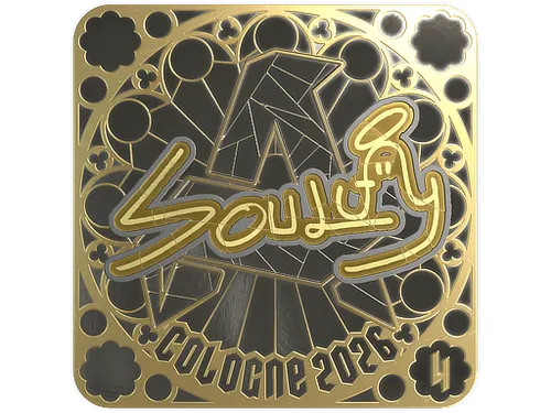 Sticker | soulfly (Gold, Ranked) | Cologne 2026