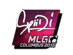 Sticker | Spiidi (Foil) | MLG Columbus 2016