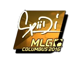 Sticker | Spiidi (Gold) | MLG Columbus 2016