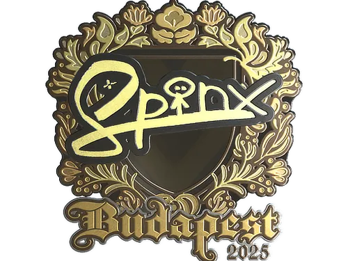 Sticker | Spinx (Gold) | Budapest 2025