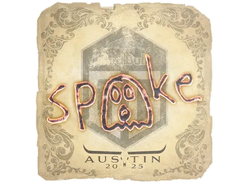 Sticker | spooke | Austin 2025