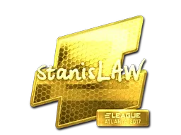 Sticker | stanislaw (Gold) | Atlanta 2017