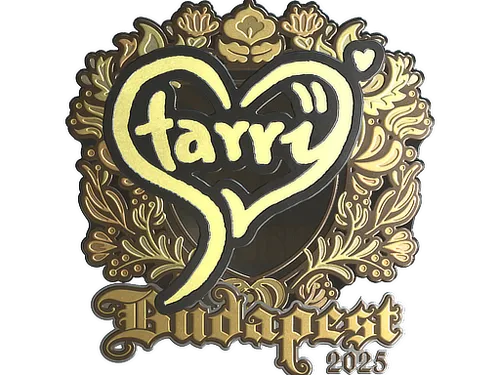 Sticker | Starry (Gold) | Budapest 2025