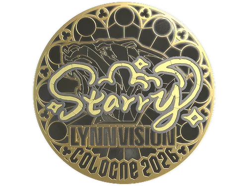 Sticker | Starry (Gold) | Cologne 2026