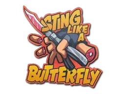 Sticker | Sting Like A Butterfly