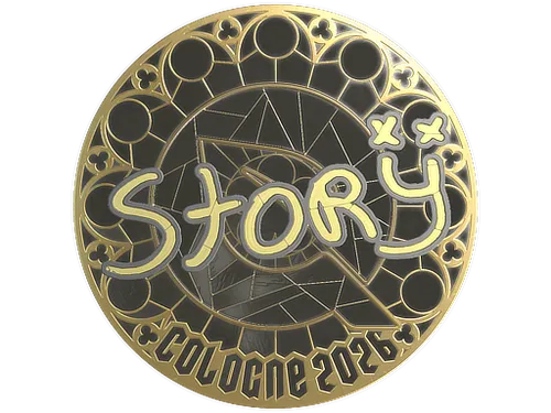 Sticker | story (Gold) | Cologne 2026