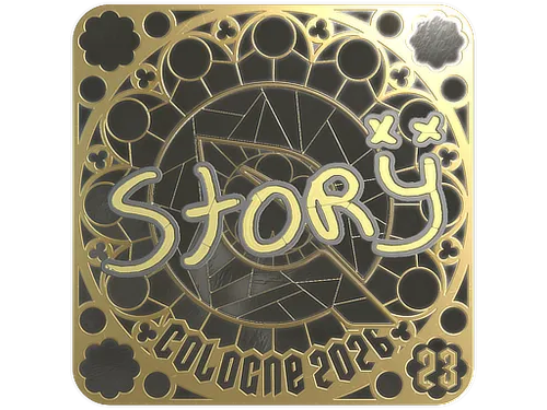 Sticker | story (Gold, Ranked) | Cologne 2026